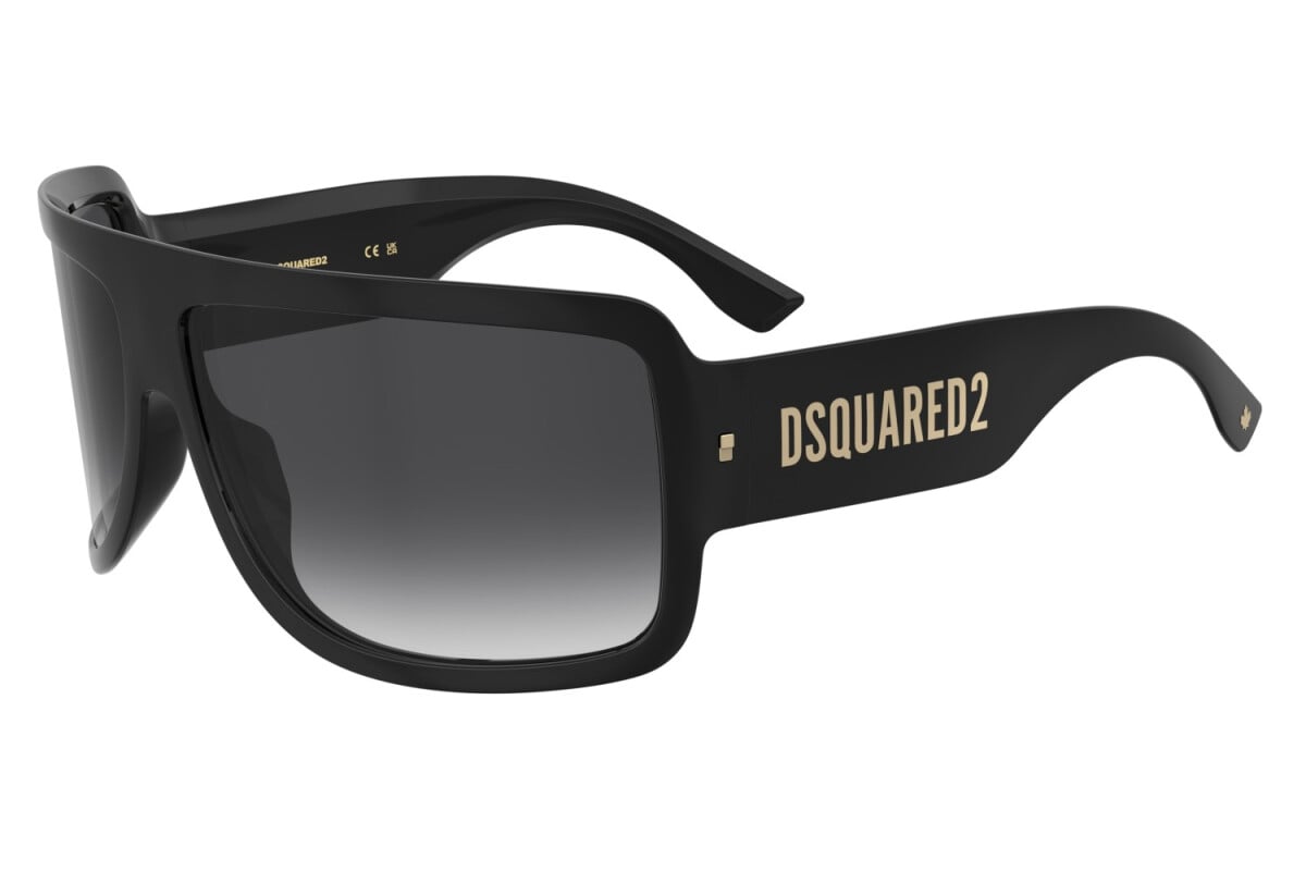 DSQUARED2 - 807/IR NERO | OCCHIALE DA SOLE UOMO - D2 0164/S CALIBRO 71