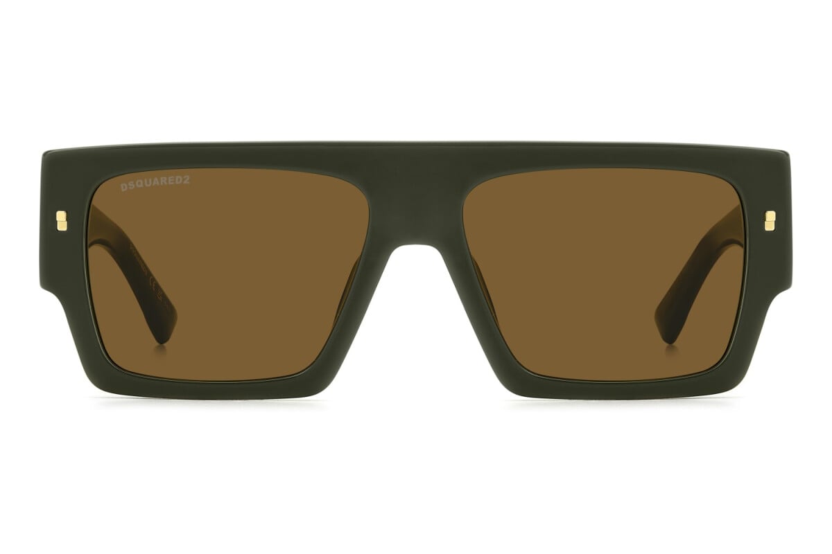 DSQUARED2 - 1ED/70 VERDE | OCCHIALE DA SOLE UOMO - D2 0165/S CALIBRO 57