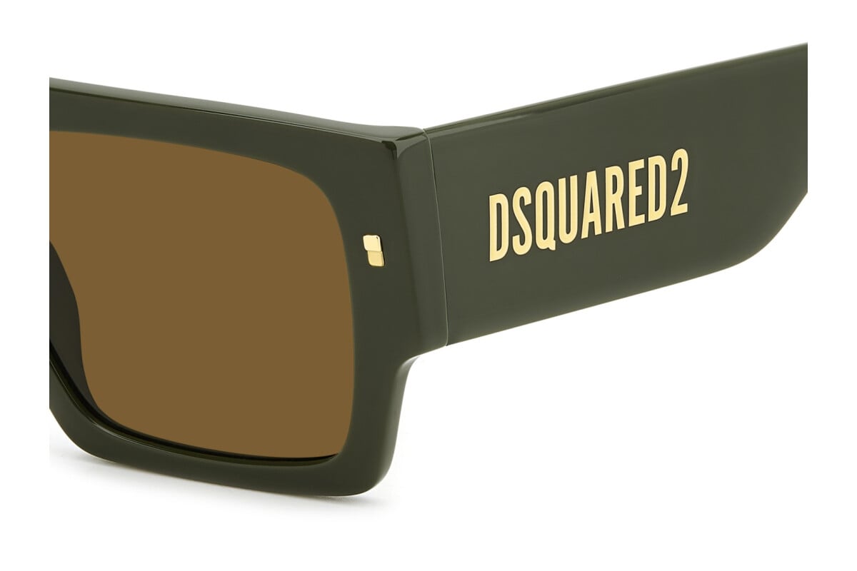 DSQUARED2 - 1ED/70 VERDE | OCCHIALE DA SOLE UOMO - D2 0165/S CALIBRO 57