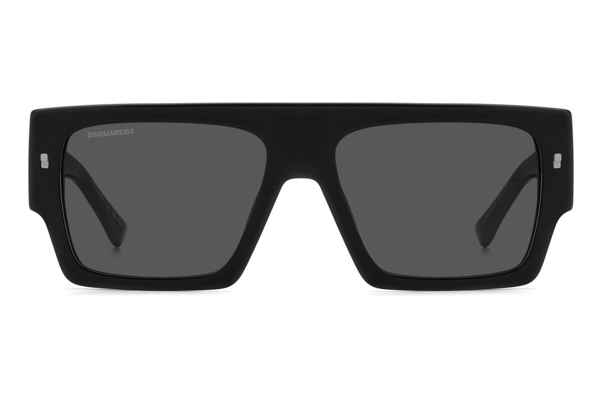 DSQUARED2 - 807/IR NERO | OCCHIALE DA SOLE UOMO - D2 0165/S CALIBRO 57