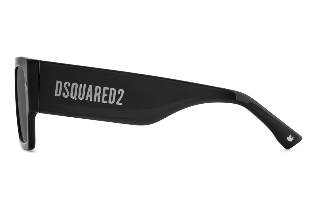 DSQUARED2 - 807/IR NERO | OCCHIALE DA SOLE UOMO - D2 0165/S CALIBRO 57