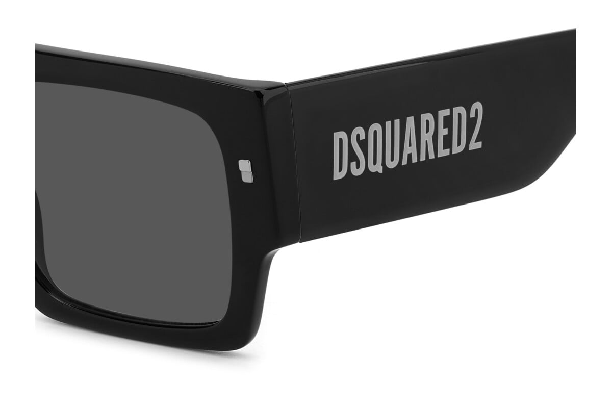 DSQUARED2 - 807/IR NERO | OCCHIALE DA SOLE UOMO - D2 0165/S CALIBRO 57