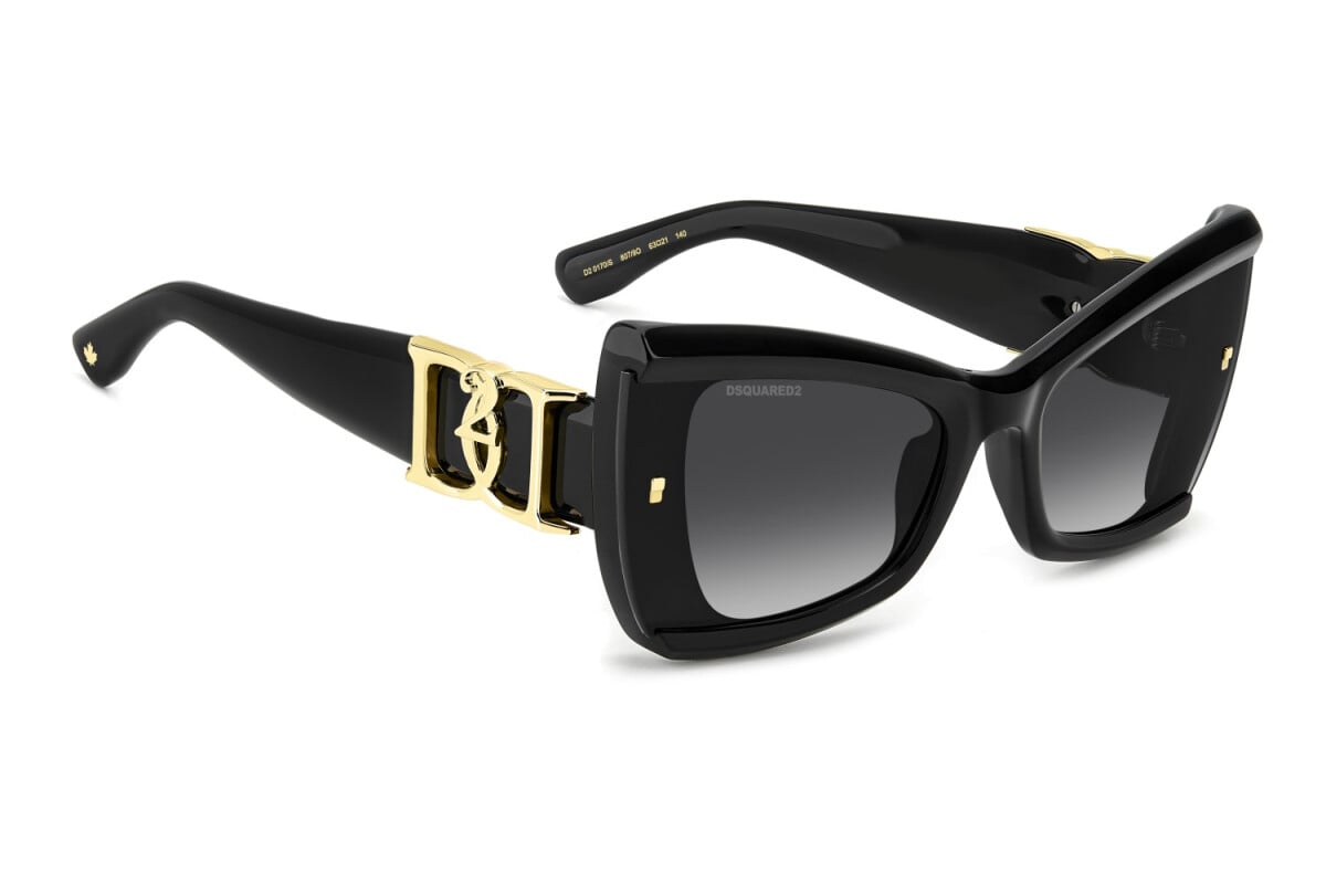 DSQUARED2 - 807/9O NERO | OCCHIALE DA SOLE DONNA - D2 0170/S CALIBRO 63