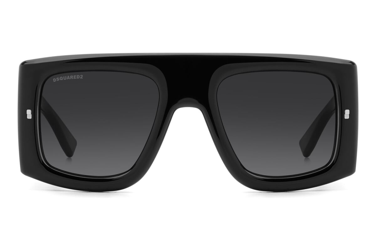 DSQUARED2 - 807/9O NERO | OCCHIALE DA SOLE UOMO - ICON 0024/S CALIBRO 54