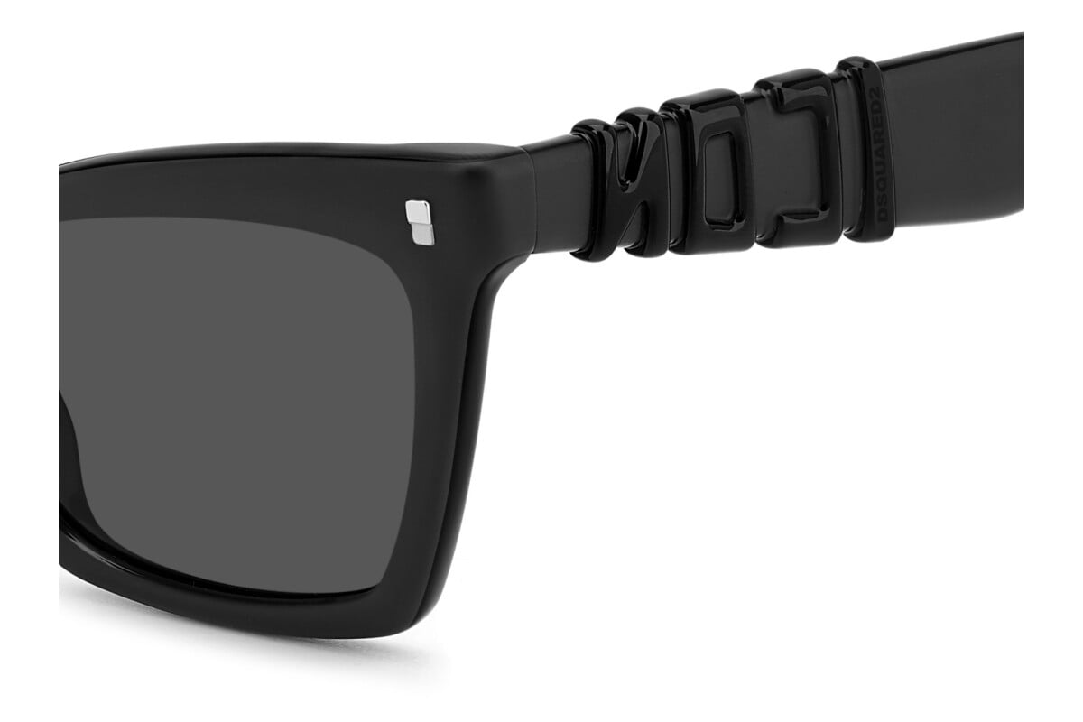 DSQUARED2 - 003/IR NERO OPACO | OCCHIALE DA SOLE DONNA - ICON 0026/S CALIBRO 55