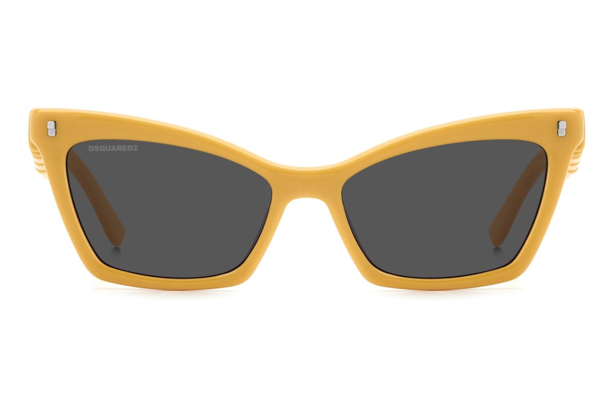DSQUARED2 - 40G/IR GIALLO | OCCHIALE DA SOLE DONNA - ICON 0026/S CALIBRO 55