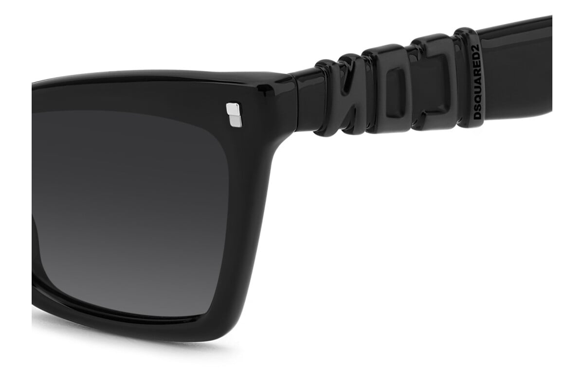 DSQUARED2 - 807/9O NERO | OCCHIALE DA SOLE DONNA - ICON 0026/S CALIBRO 55