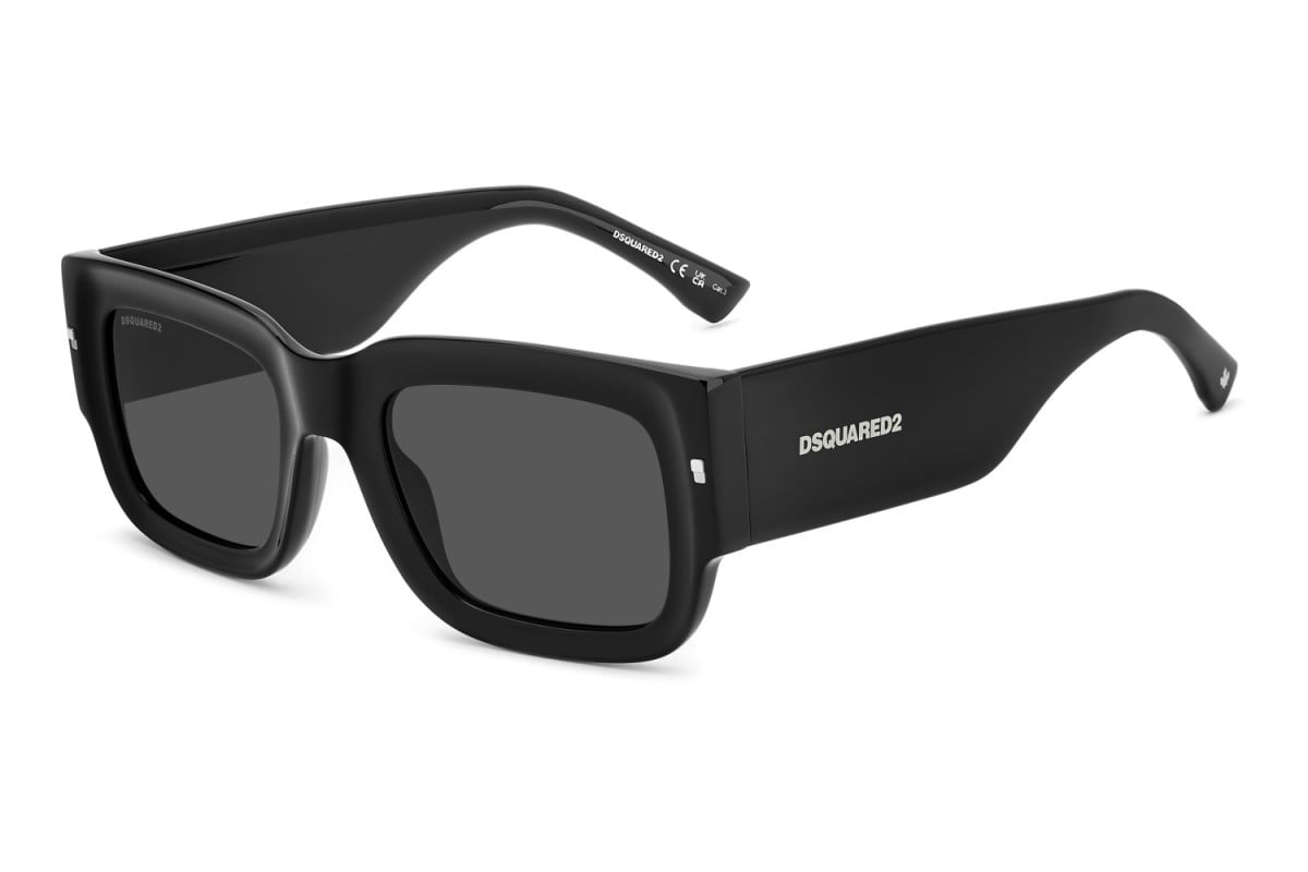 OCCHIALE DA SOLE UOMO | DSQUARED2 D2 0089/S/SE - 807/IR NERO - CALIBRO 52