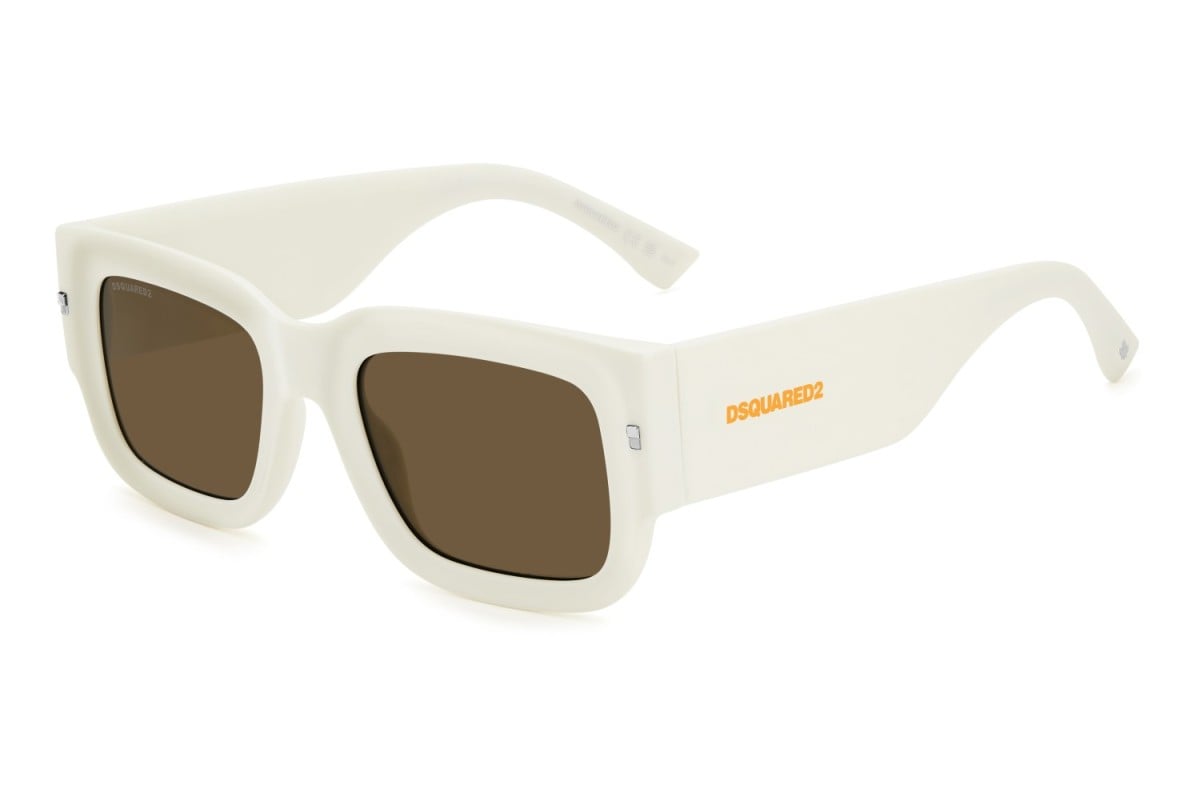 OCCHIALE DA SOLE UOMO | DSQUARED2 D2 0089/S/SE - SZJ/70 AVORIO - CALIBRO 52