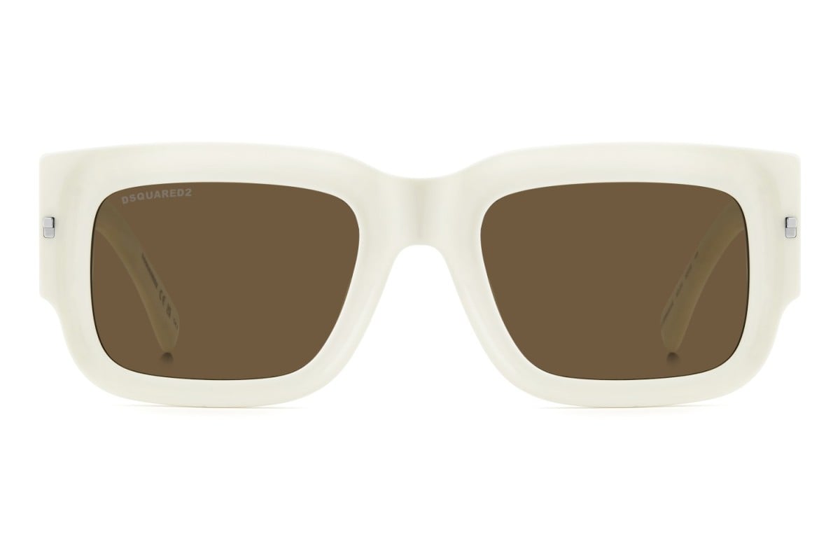 OCCHIALE DA SOLE UOMO | DSQUARED2 D2 0089/S/SE - SZJ/70 AVORIO - CALIBRO 52