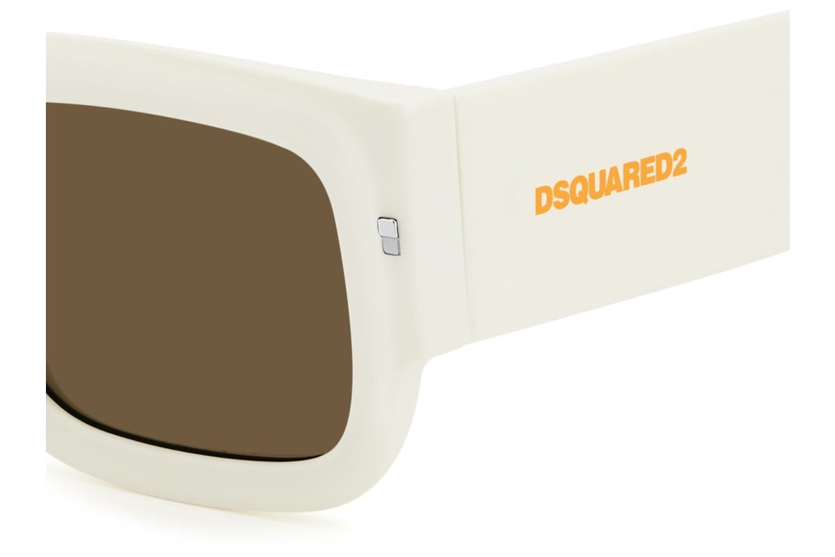 OCCHIALE DA SOLE UOMO | DSQUARED2 D2 0089/S/SE - SZJ/70 AVORIO - CALIBRO 52