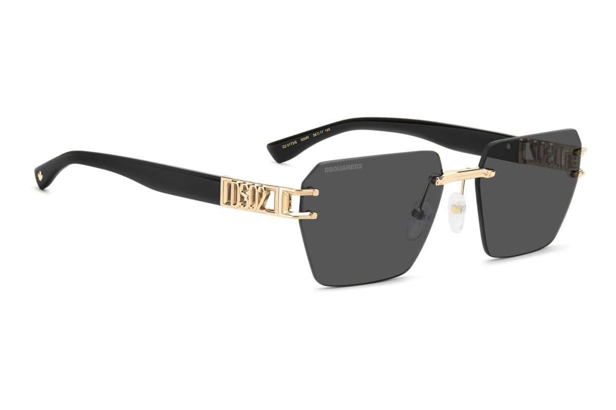 OCCHIALE DA SOLE UOMO | DSQUARED2 D2 0173/S - 000/IR ORO ROSA - CALIBRO 58