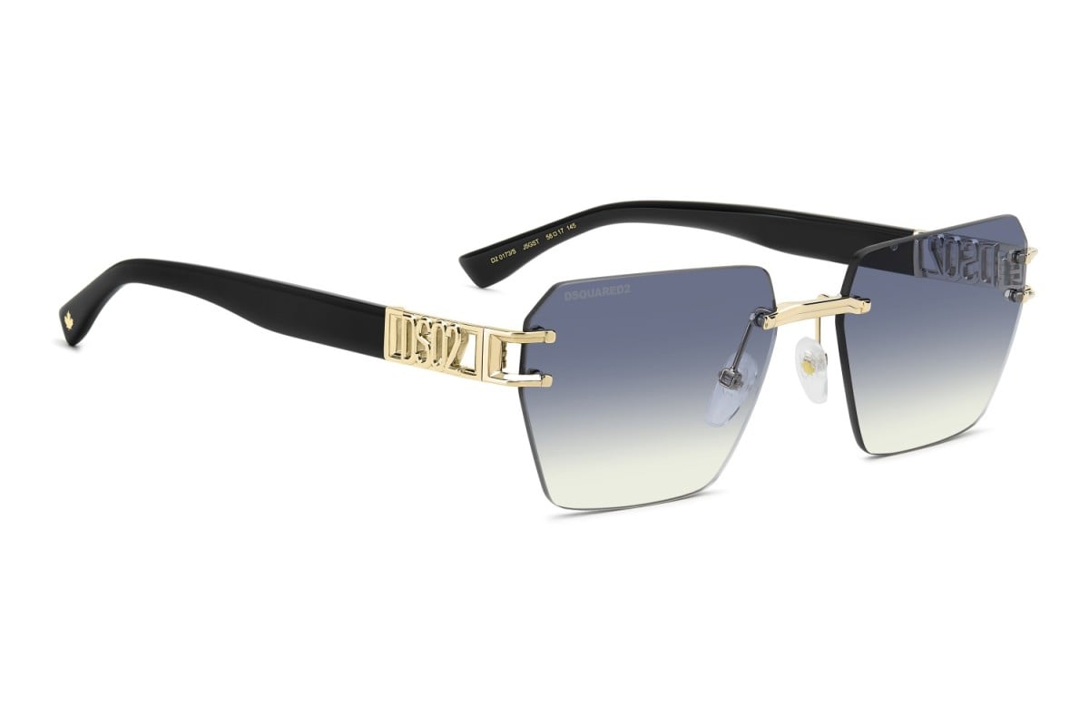 OCCHIALE DA SOLE UOMO | DSQUARED2 D2 0173/S - J5G/ST ORO - CALIBRO 58