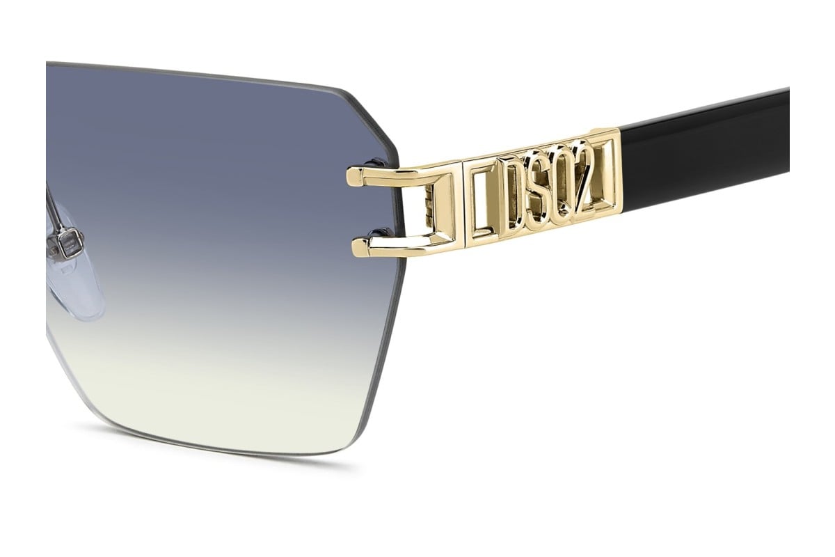 OCCHIALE DA SOLE UOMO | DSQUARED2 D2 0173/S - J5G/ST ORO - CALIBRO 58