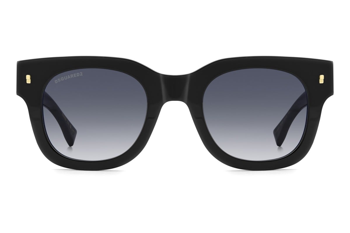 OCCHIALE DA SOLE UOMO | DSQUARED2 D2 0180/S - 807/08 NERO - CALIBRO 48