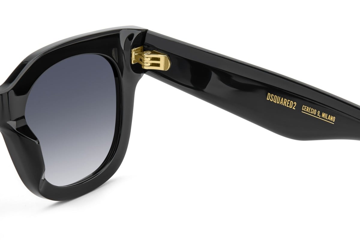 OCCHIALE DA SOLE UOMO | DSQUARED2 D2 0180/S - 807/08 NERO - CALIBRO 48