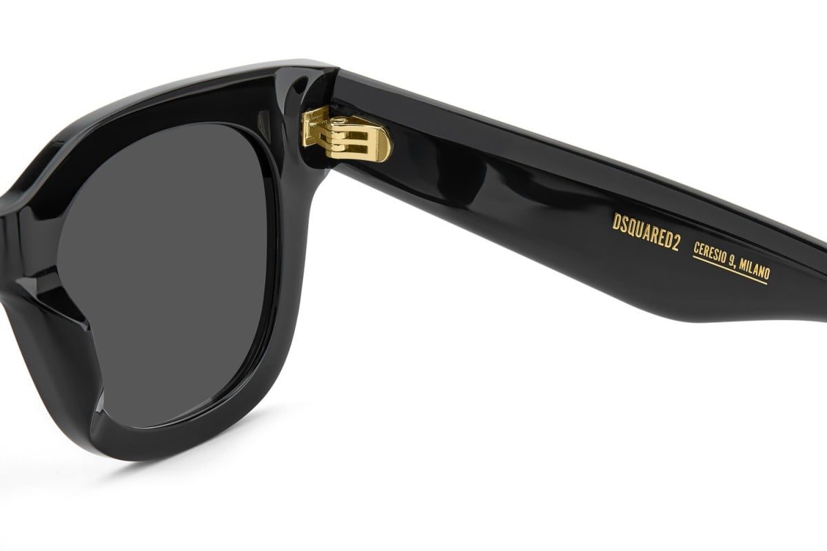 OCCHIALE DA SOLE UOMO | DSQUARED2 D2 0180/S - 807/IR NERO - CALIBRO 48