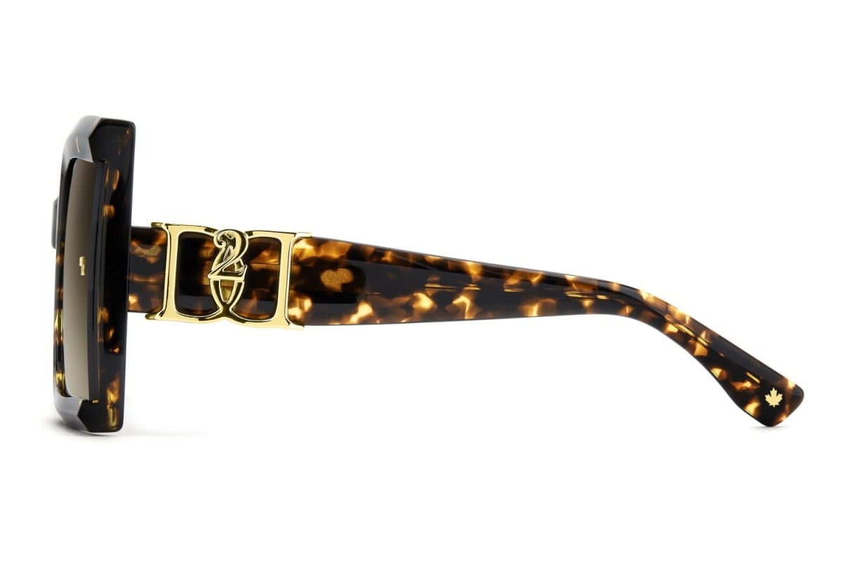 OCCHIALE DA SOLE DONNA | DSQUARED2 D2 0185/G/S - 086/HA L'AVANA - CALIBRO 64