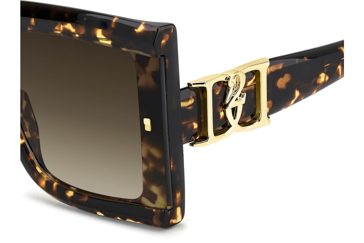 OCCHIALE DA SOLE DONNA | DSQUARED2 D2 0185/G/S - 086/HA L'AVANA - CALIBRO 64