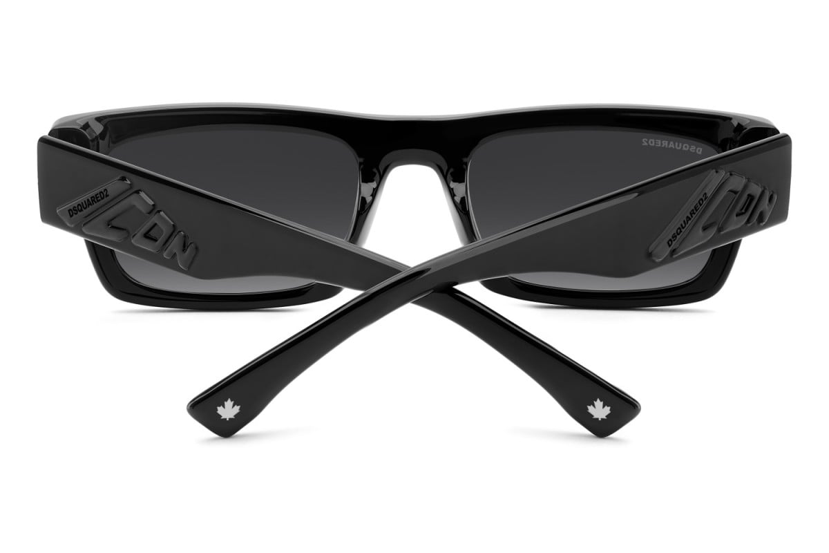 OCCHIALE DA SOLE UOMO | DSQUARED2 ICON 0027/S - 807/9O NERO - CALIBRO 55