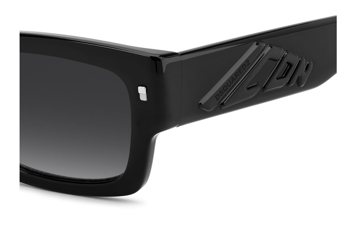 OCCHIALE DA SOLE UOMO | DSQUARED2 ICON 0027/S - 807/9O NERO - CALIBRO 55