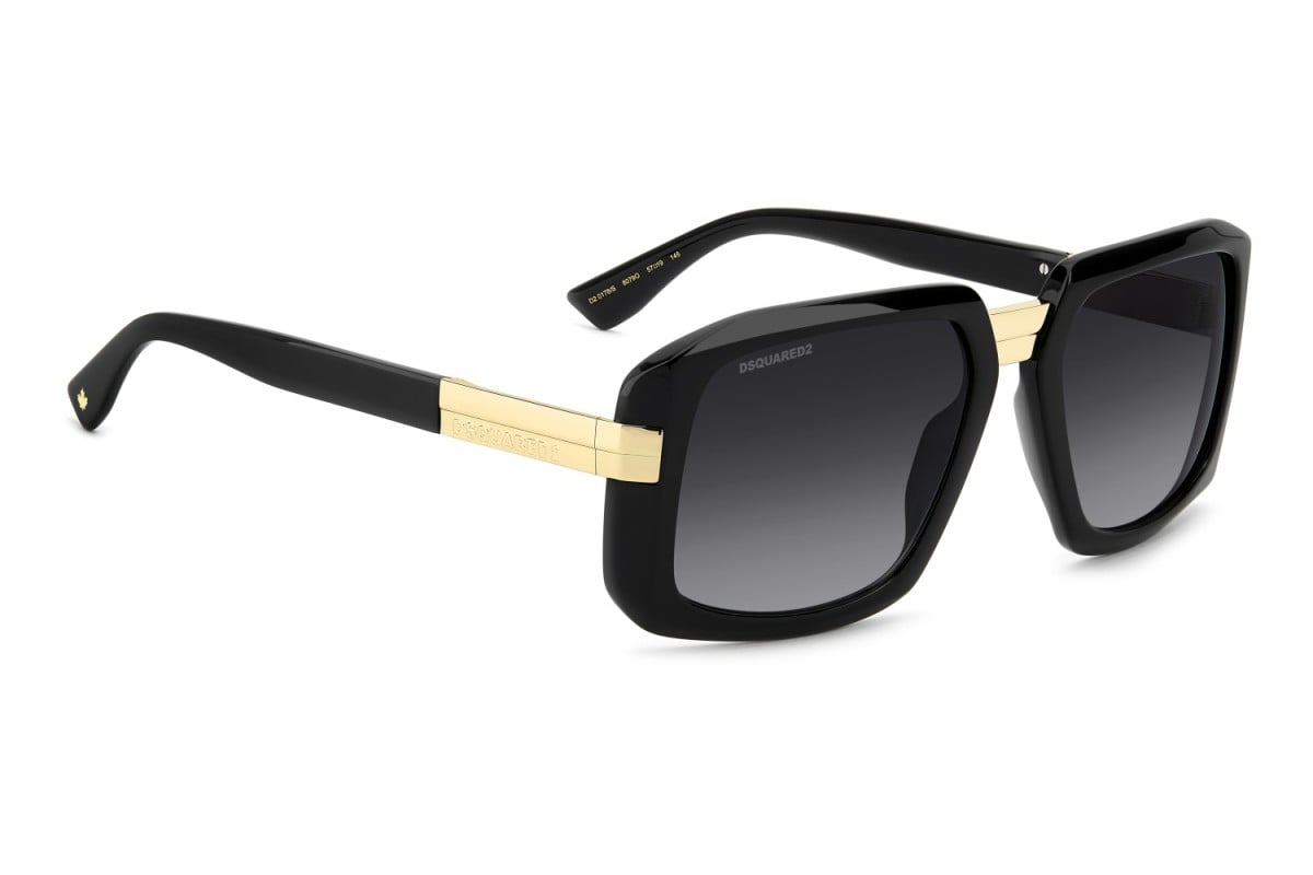 OCCHIALE DA SOLE UOMO | DSQUARED2 D2 0178/S - 807/9O NERO - CALIBRO 57