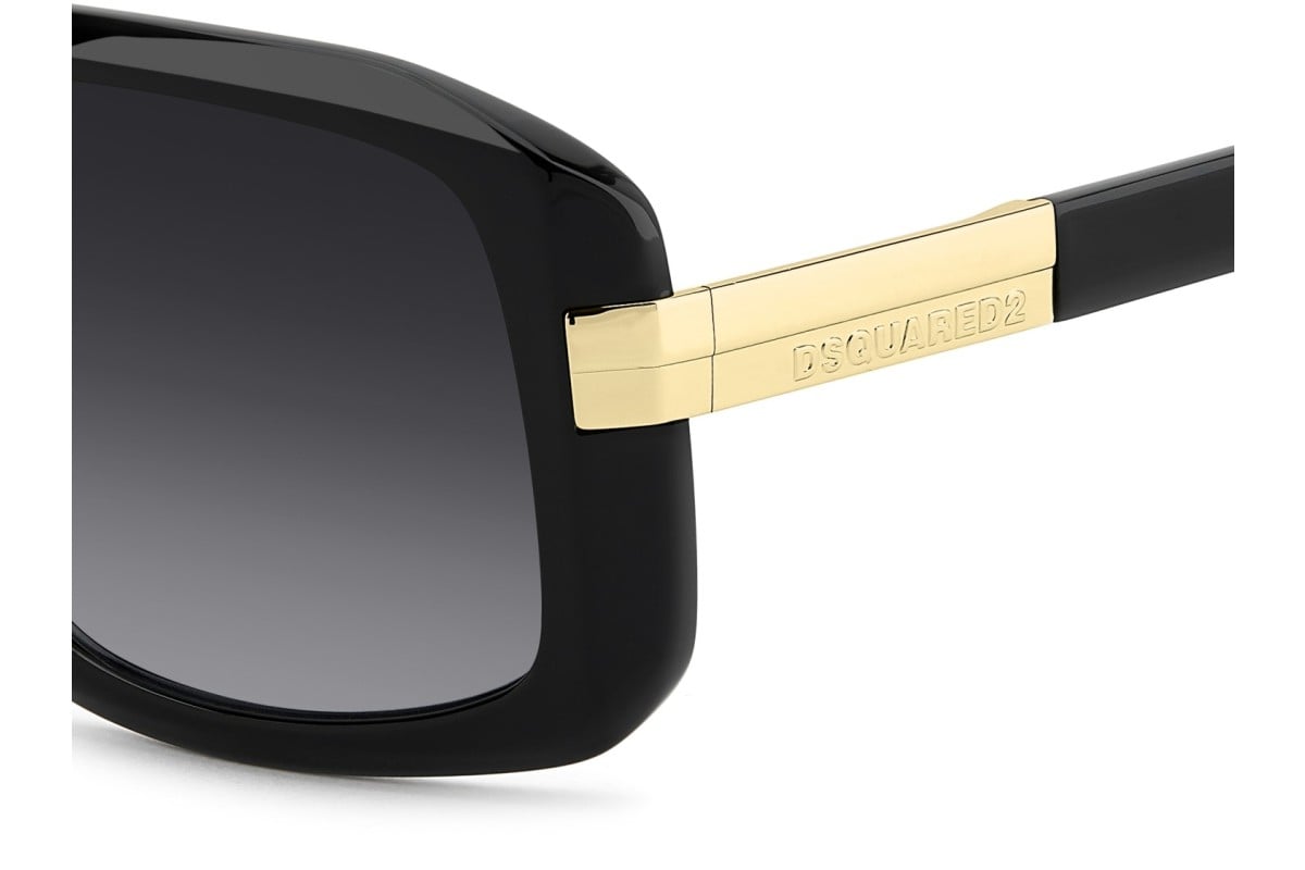 OCCHIALE DA SOLE UOMO | DSQUARED2 D2 0178/S - 807/9O NERO - CALIBRO 57