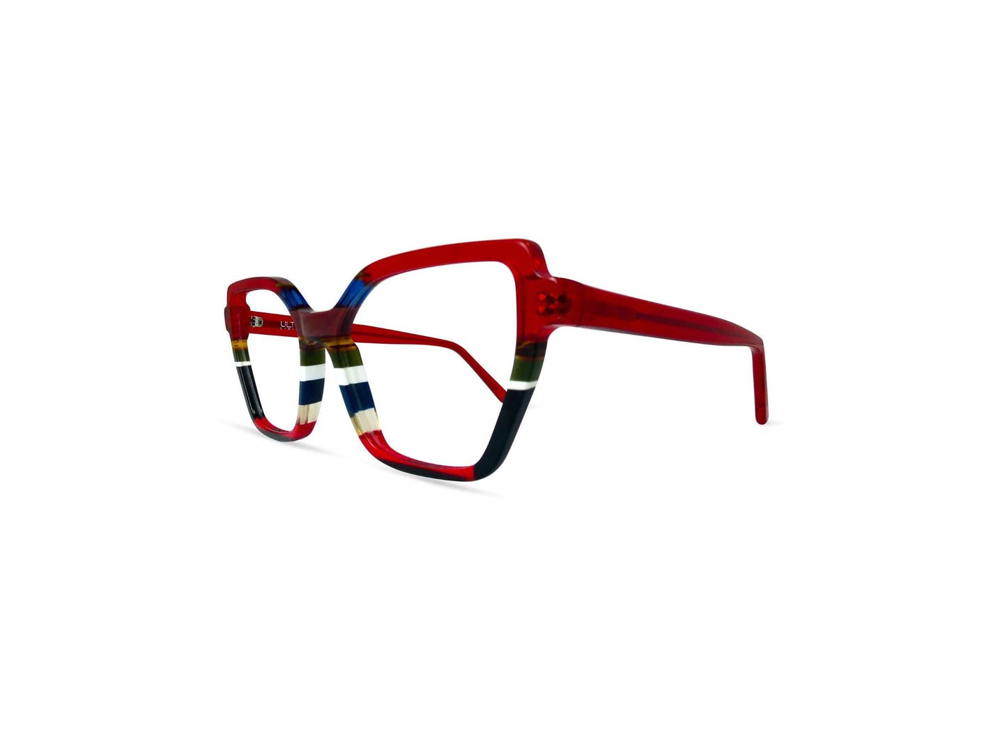 OCCHIALI DA VISTA MODELLO ACIREALE DONNA | ULTRA LIMITED ULACIRO ROSSO - CALIBRO 55