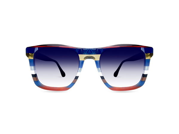 OCCHIALI DA SOLE MODELLO ALICUDI SUN UOMO | ULTRA LIMITED ULSACRI RIGHE - CALIBRO 51