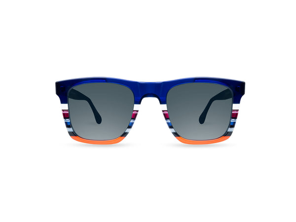 OCCHIALI DA SOLE MODELLO ALICUDI SUN UOMO | ULTRA LIMITED ULSACBL BLU - CALIBRO 51