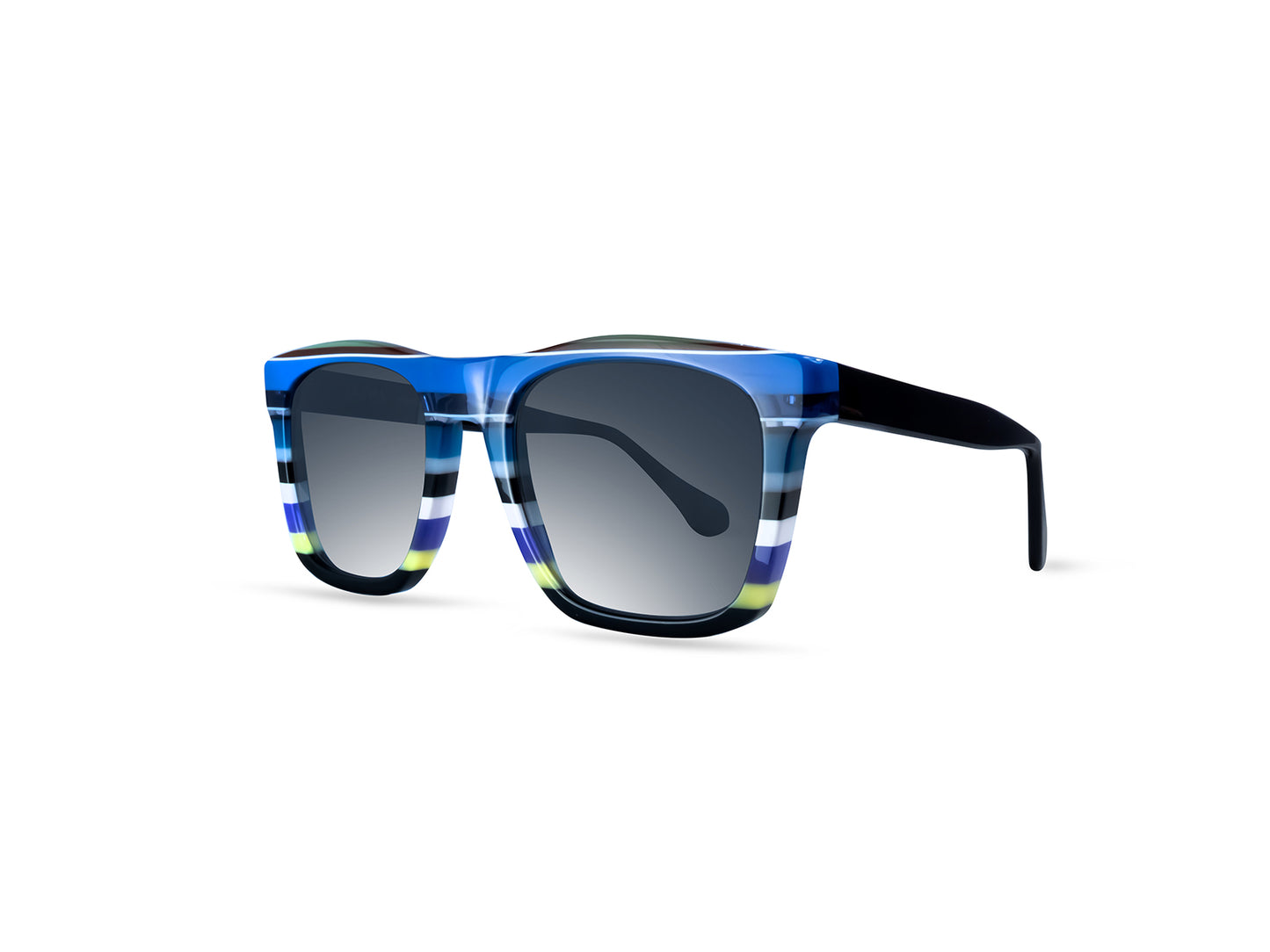 OCCHIALI DA SOLE MODELLO ALICUDI SUN UOMO | ULTRA LIMITED ULSACRI RIGHE - CALIBRO 51