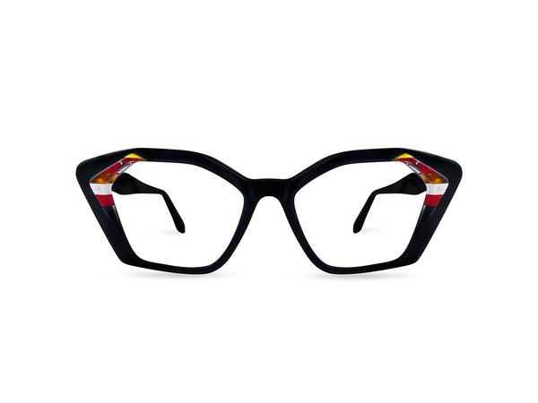 OCCHIALI DA VISTA MODELLO ALTAMURA DONNA | ULTRA LIMITED ULATNE NERO - CALIBRO 53