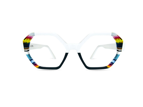 OCCHIALI DA VISTA MODELLO AMATRICE DONNA | ULTRA LIMITED ULAMABI BIANCO - CALIBRO 56