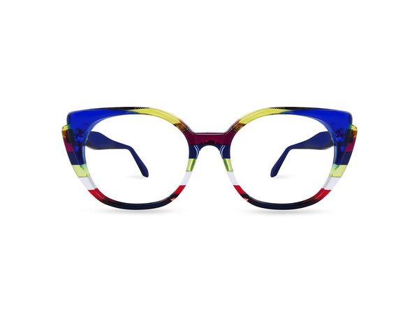 OCCHIALI DA VISTA MODELLO BASSANO DONNA | ULTRA LIMITED ULBNBL BLU - CALIBRO 53