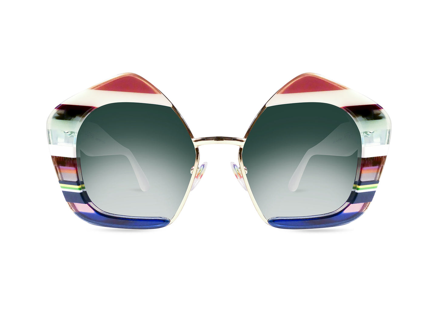 OCCHIALI DA SOLE MODELLO BERGEGGI DONNA | ULTRA LIMITED ULSBGGBI BIANCO - CALIBRO 53