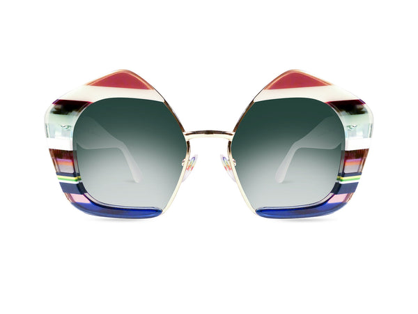 OCCHIALI DA SOLE MODELLO BERGEGGI DONNA | ULTRA LIMITED ULSBGGBI BIANCO - CALIBRO 53