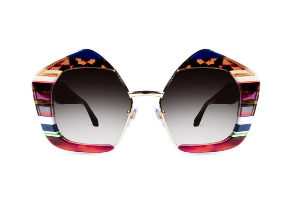 OCCHIALI DA SOLE MODELLO BERGEGGI DONNA | ULTRA LIMITED ULSBGGHA HAVANA - CALIBRO 53
