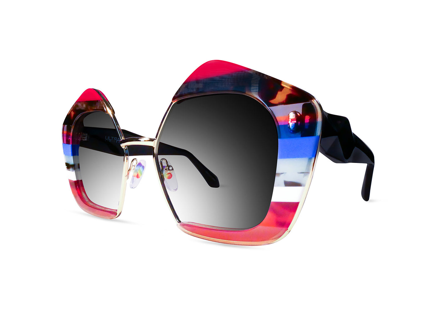 OCCHIALI DA SOLE MODELLO BERGEGGI DONNA | ULTRA LIMITED ULSBGGNE NERO - CALIBRO 53