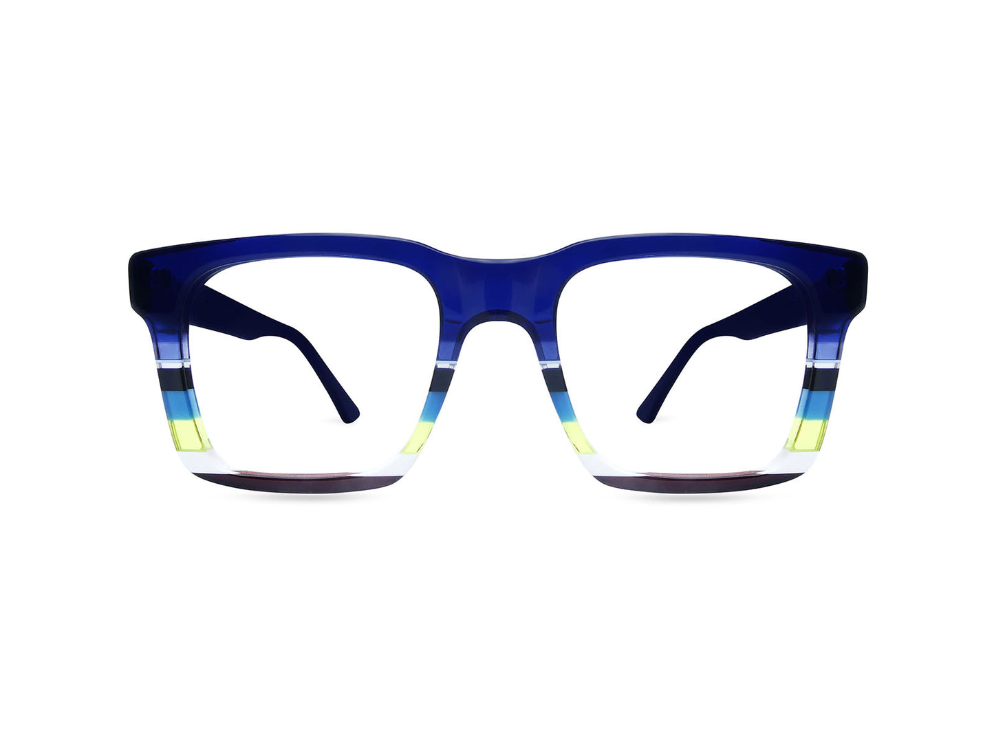 OCCHIALI DA VISTA MODELLO BUSCA UOMO | ULTRA LIMITED BLU - CALIBRO 52