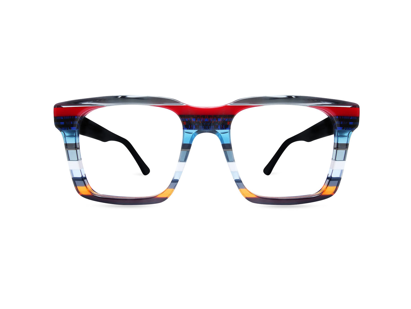 OCCHIALI DA VISTA MODELLO BUSCA UOMO | ULTRA LIMITED RIGHE - CALIBRO 52