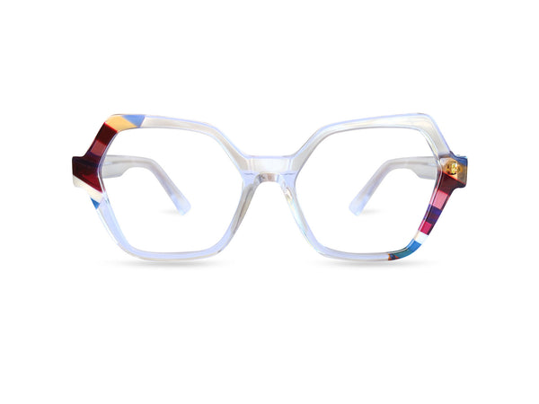 OCCHIALI DA VISTA MODELLO CARRARA DONNA | ULTRA LIMITED TRASPARENTE - CALIBRO 54
