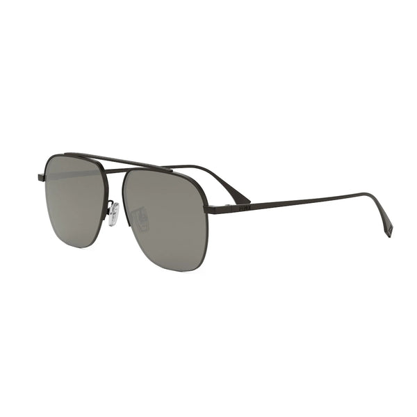 Occhiali da Sole Uomo Fendi FE40005U Argento Lenti Grigie