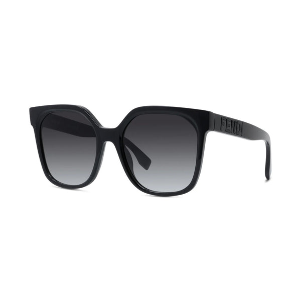 Occhiali da Sole Fendi Neri Donna FE40007I LETTERING | Acetato Lucido