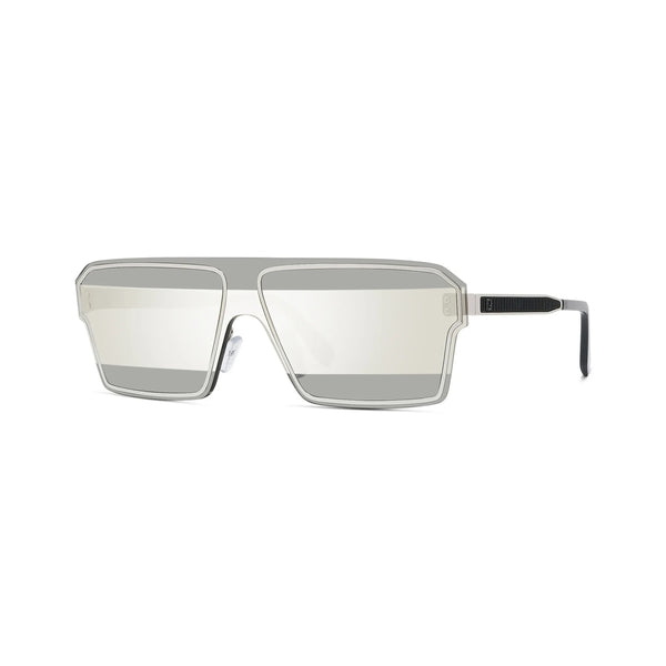 Occhiali da Sole Fendi Uomo FE40028U Palladium | Lenti Grigie
