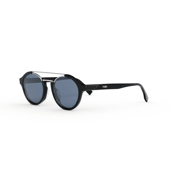 Occhiali da Sole Fendi Diagonal Uomo FE40058U Neri Lenti Blu