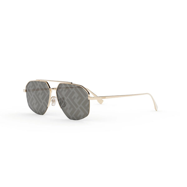Occhiali da Sole Fendi Travel Uomo Oro – FE40062U Lenti Grigio Fumo