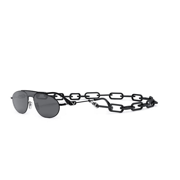 Occhiali da Sole Fendi O'Lock Uomo FE40072U Neri - Lenti Grigie