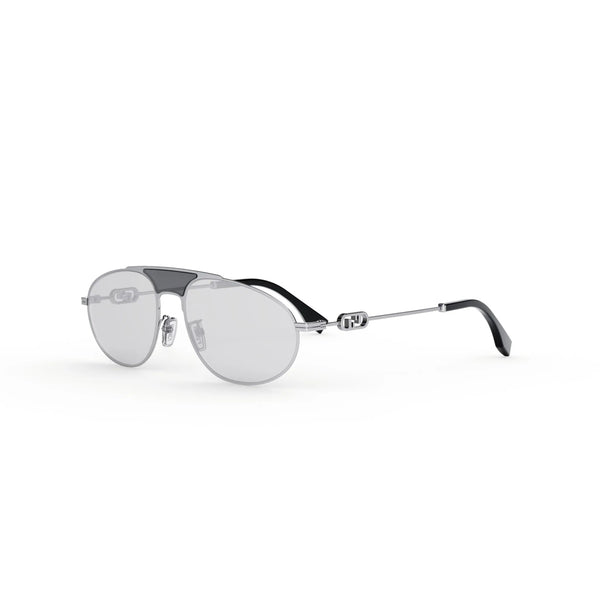 Occhiali da Sole Fendi Uomo O'LOCK Ruthenium | FE40072U Argento