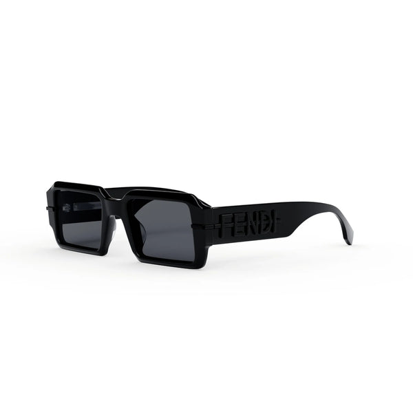Occhiali da Sole Fendi Uomo Neri Lucidi FENDIGRAPHY FE40073U
