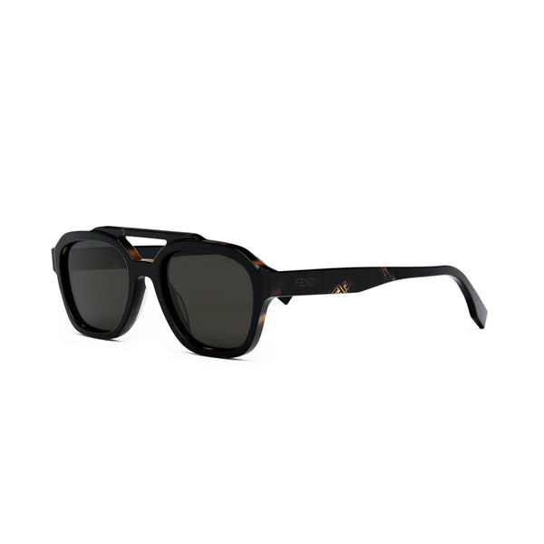 Occhiali da Sole Uomo Fendi FE40076U Avana Lenti Grigie | Originali